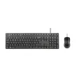 Ensemble clavier et souris USB AKM622FR AZERTY noir - Targus photo du produit