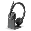 Casque sans fil L118 arceau bureau USB type C Bluetooth noir - Lindy photo du produit
