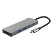 Hub USB type C 26062 gris - Trust photo du produit