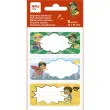 Étiquettes scolaires super héros - 3 motifs - 9 unités - Apli photo du produit