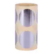 Rouleau gommettes rondes &Oslash; 45 mm argent - Apli photo du produit