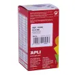 Rouleau gommettes rondes &Oslash; 45 mm argent - Apli photo du produit