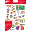 Gommettes thématiques L’École 3 feuilles - Apli photo du produit