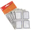 Étiquettes scolaires lignées bleues 20 unités 38 x 50 mm - Apli photo du produit