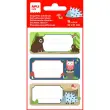 Étiquettes scolaires animaux de la forêt - 3 motifs - 9 unités - Apli photo du produit