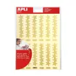 Etoiles or et argent 4 feuilles - Apli photo du produit