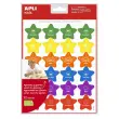 Gommettes motivation textes et couleurs assorties 12 feuilles - Apli photo du produit