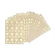 Gommettes étoiles or 17 feuilles - Apli photo du produit