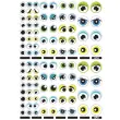 Gommettes thématiques Yeux bleus/verts 3 feuilles - Apli photo du produit