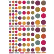 Gommettes nature kraft couleurs assorties 6 feuilles - Apli photo du produit
