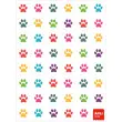 Gommettes empreintes de chat - 288 unit&eacute;s - Apli photo du produit