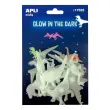 Stickers dinosaures luminescents - 9 unités - Apli photo du produit