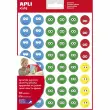 Gommettes Sourire II 12 feuilles - Apli photo du produit