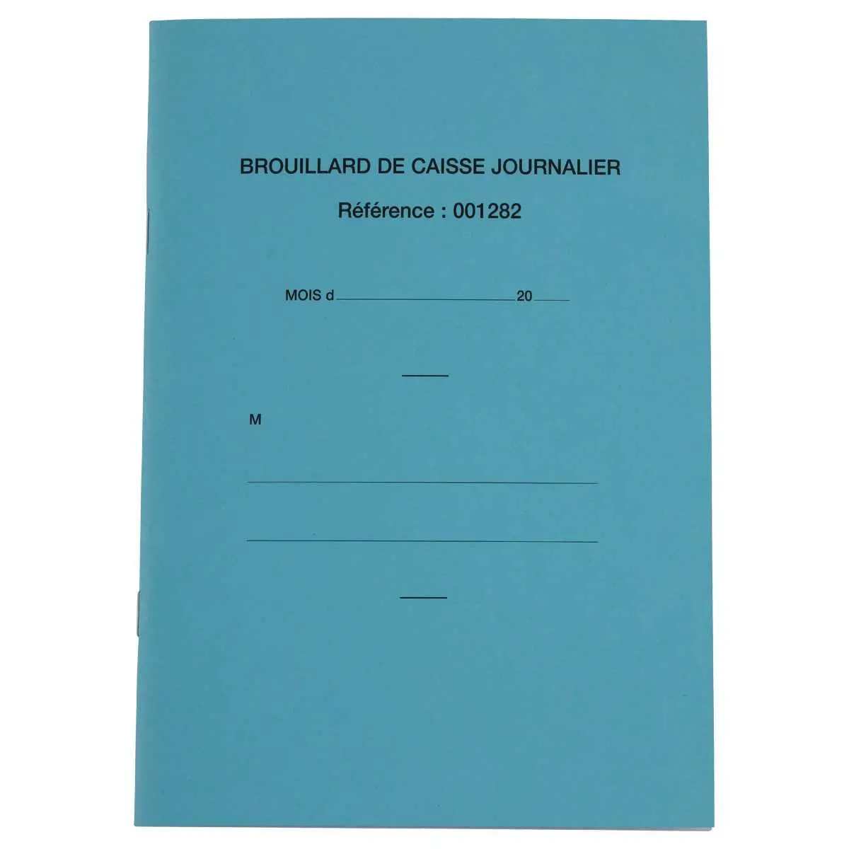 Piq&ucirc;re comptable sp&eacute;cifique - Brouillard de caisse journalier 31 jours - G&eacute;n&eacute;rique photo du produit