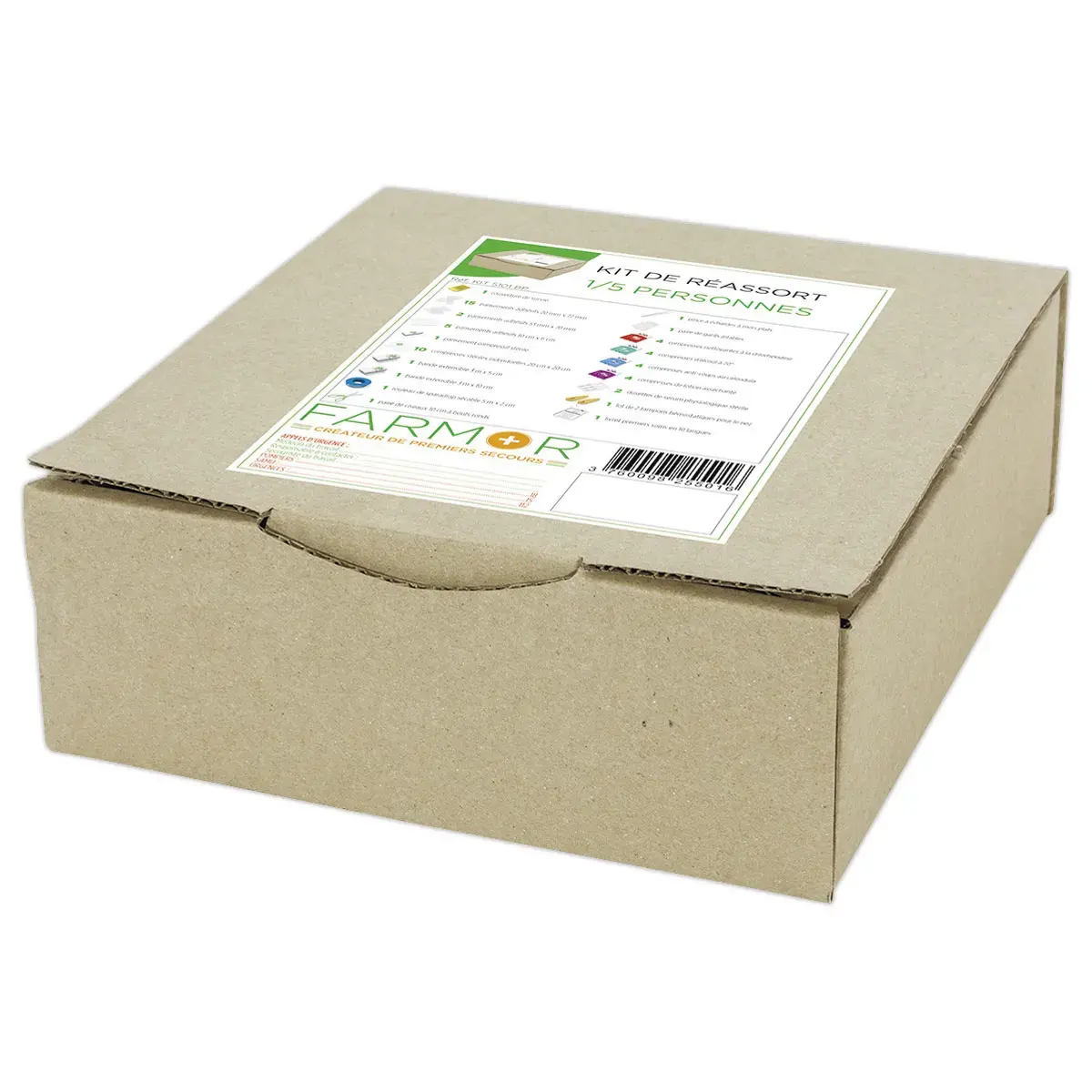 Kit réassort multirisques 1/5 personnes FARMOR photo du produit