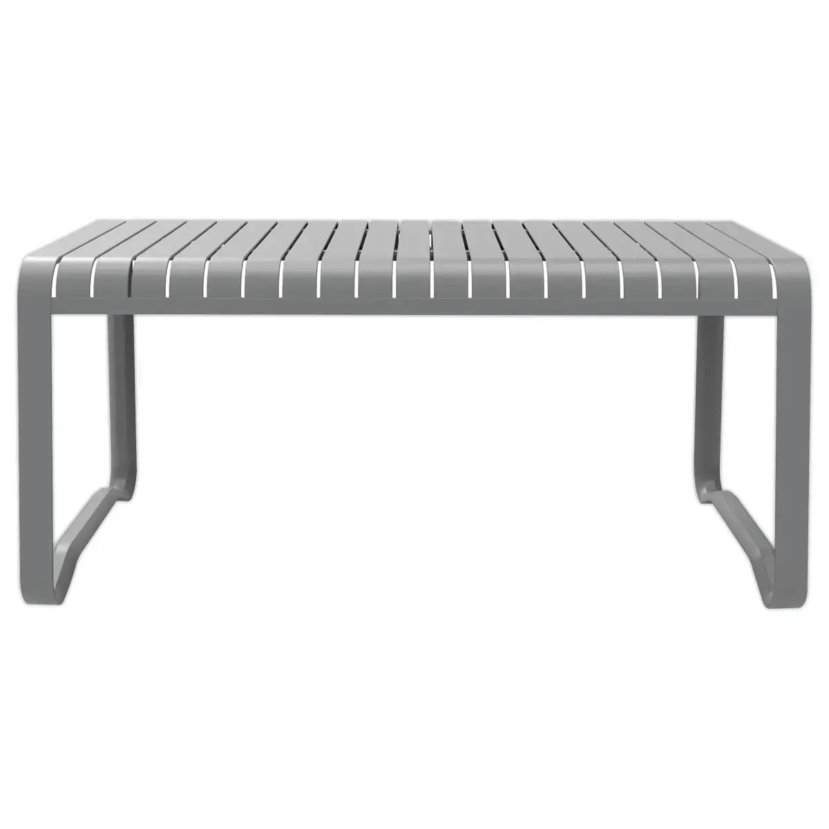 Table repas VERANO - Extérieur - 6 places - Gris alu - Officepro photo du produit