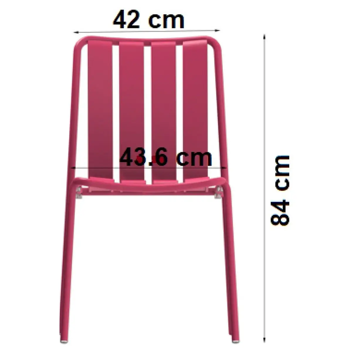 Chaise VERANO - Menthe - Officepro photo du produit
