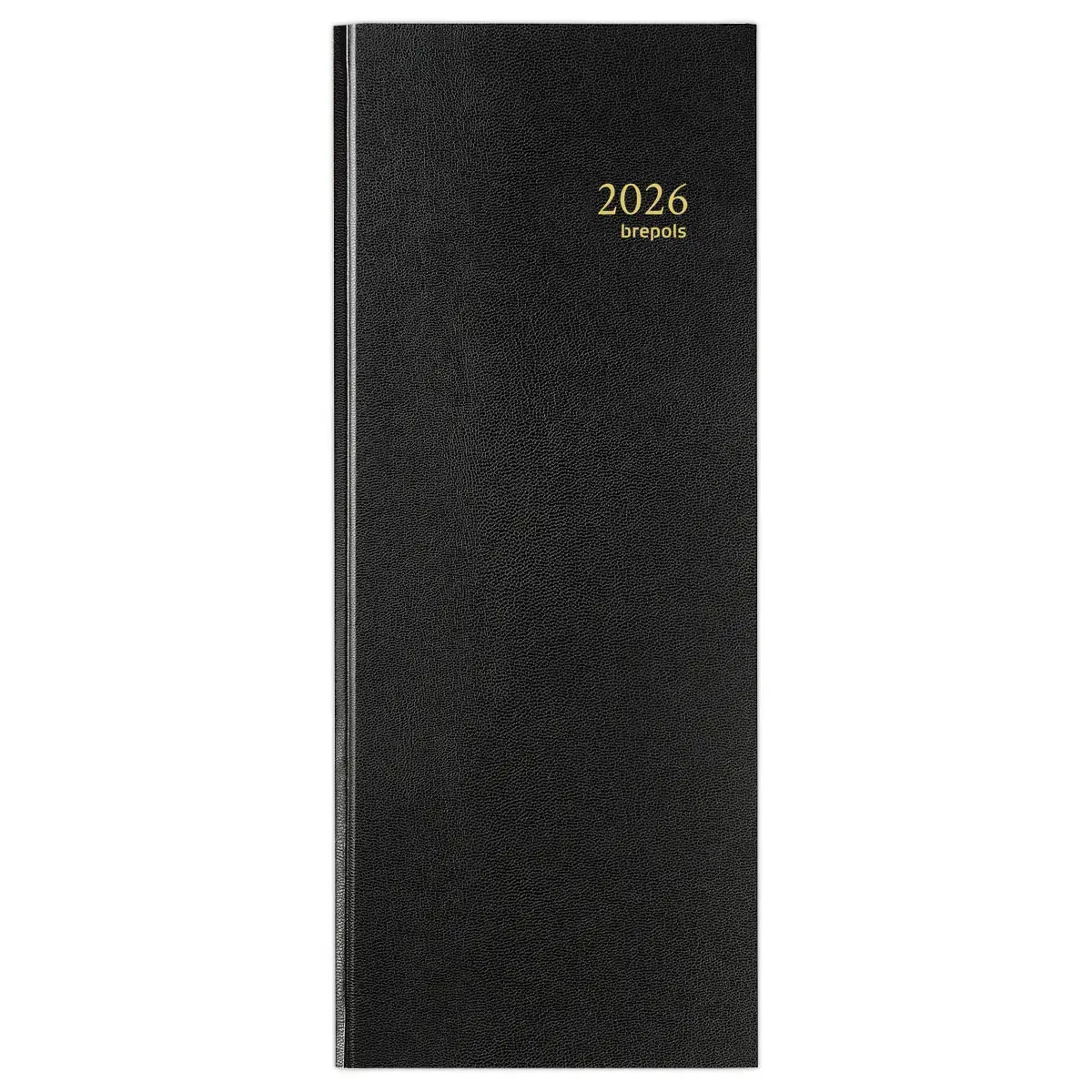 Agenda journalier  banque 2 volumes - 14,3x32,5 cm - Noir - Janvier à décembre - BREPOLS photo du produit