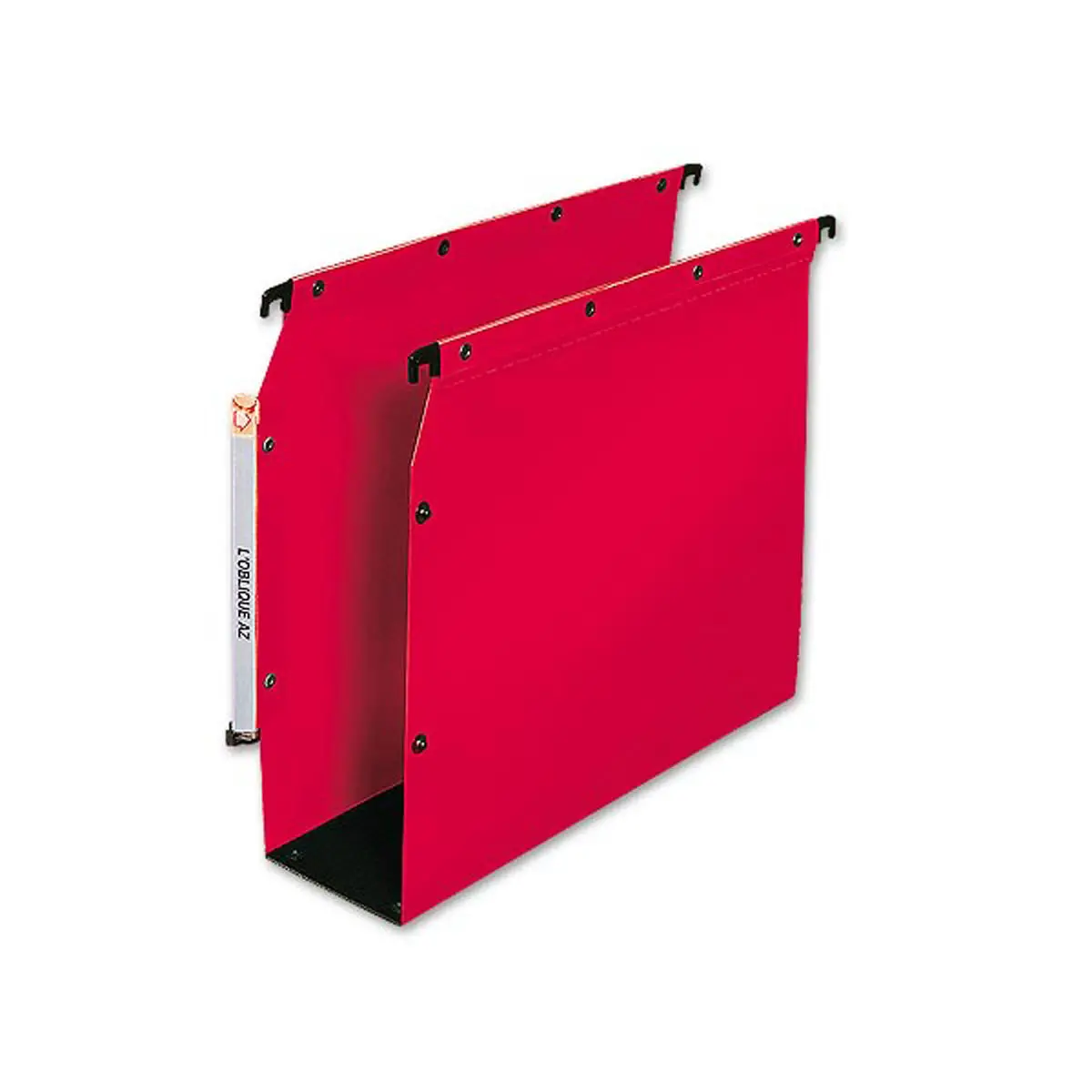 10 Dossiers suspendus Ultimate pour armoires - Fond 80 mm - Noir - ELBA photo du produit