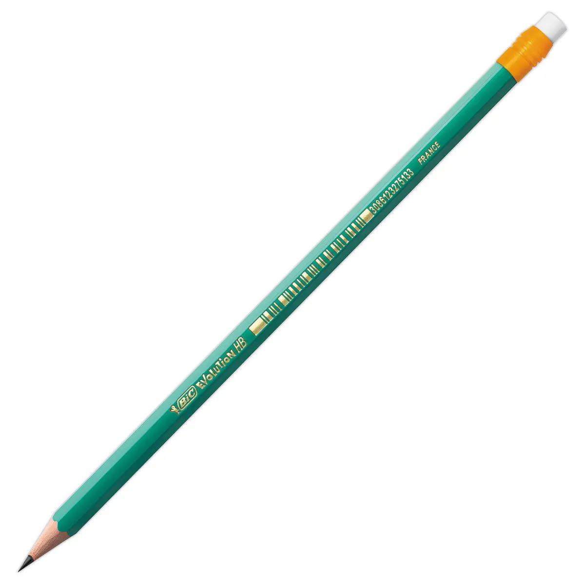 Crayon à papier avec gomme publicitaire dès 250 pcs.