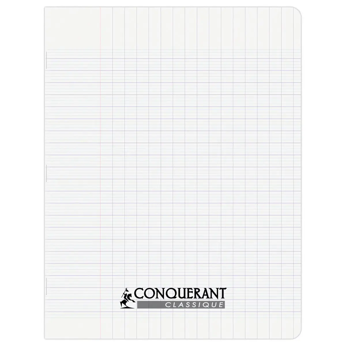 Cahier polypropyl&egrave;ne piq&ucirc;re Sey&egrave;s - A5+ 90g - 96 pages - Incolore - Conqu&eacute;rant photo du produit