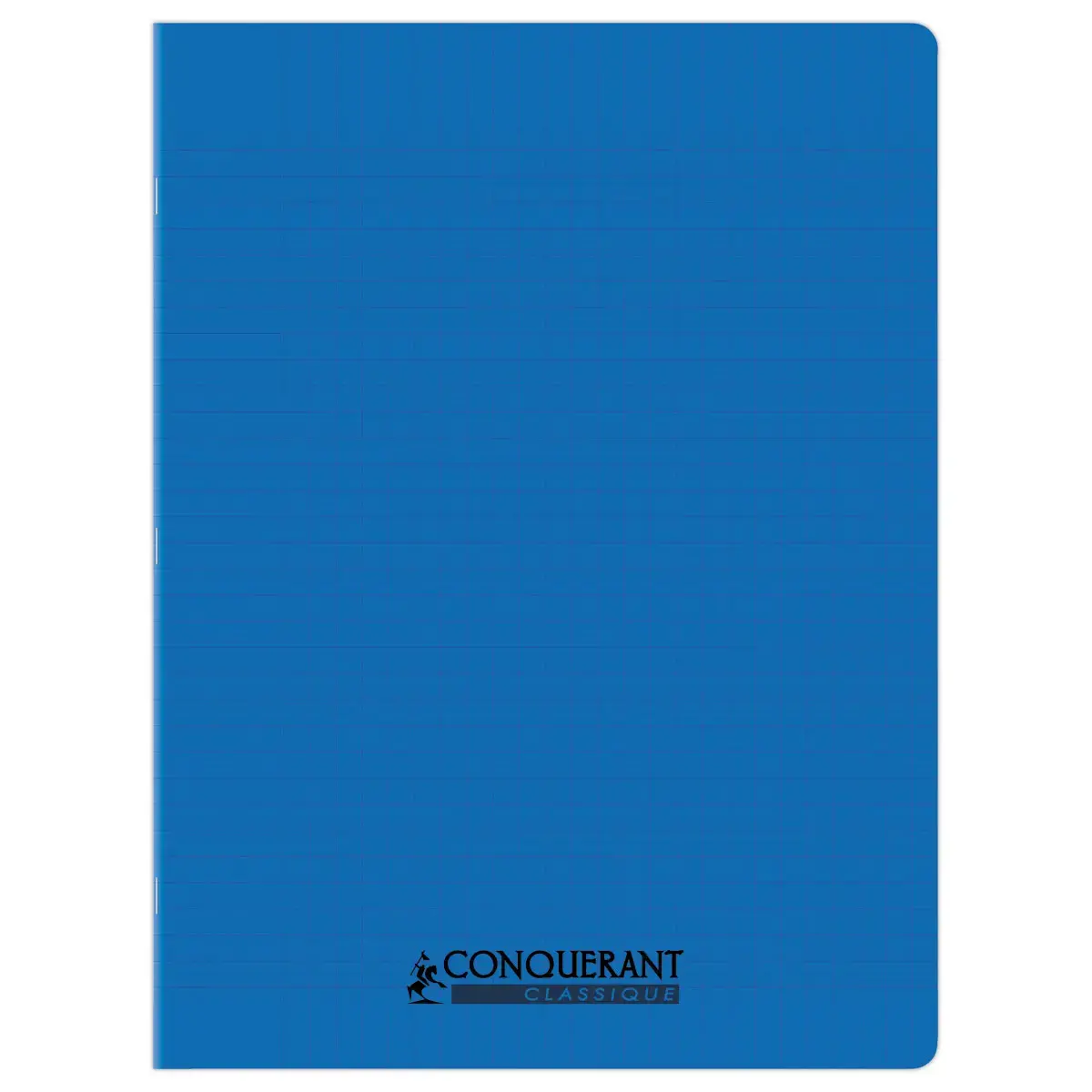 Cahier polypropylène piqûre 96P SEYES 240x320 90g bleu photo du produit