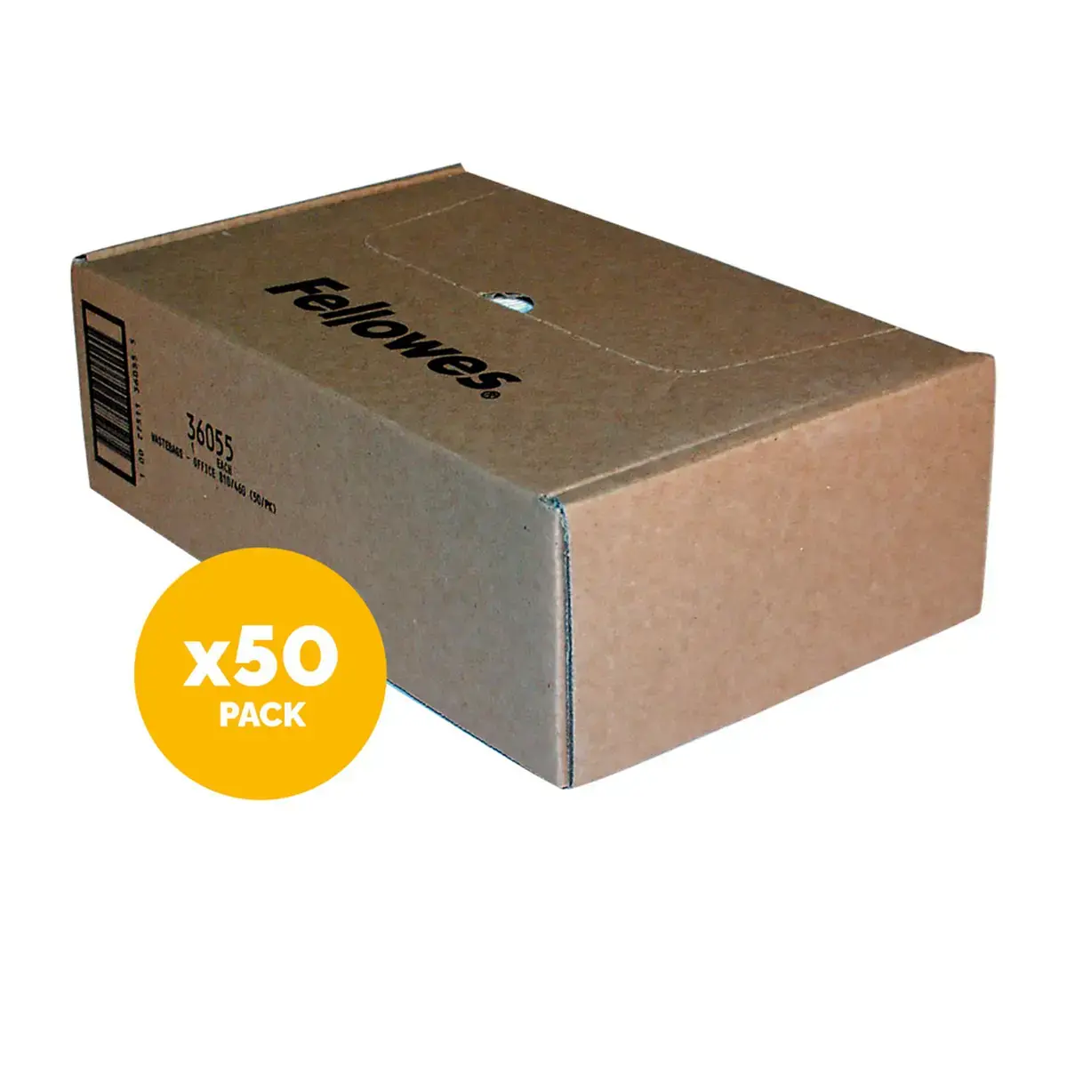 50 Sacs plastique pour destructeurs – 165L – Fellowes photo du produit