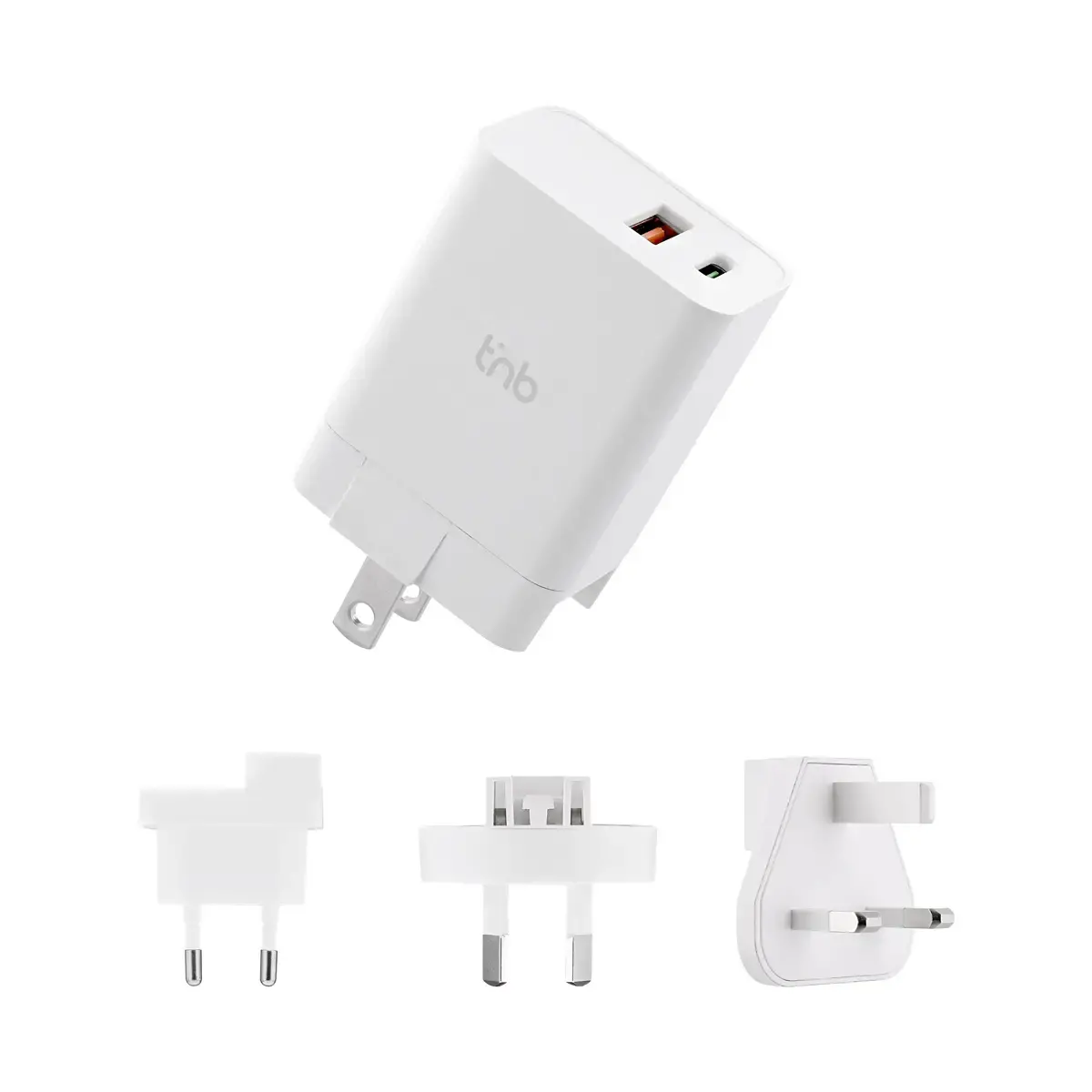 Chargeur secteur USB international 20W photo du produit