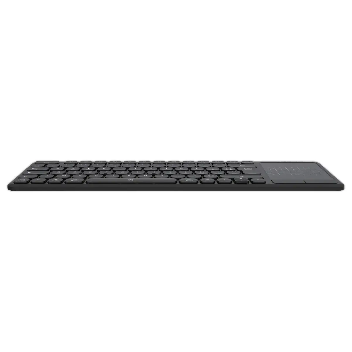 Clavier sans fil rechargeable SLIM TOUCH avec pavé tactile intégré photo du produit