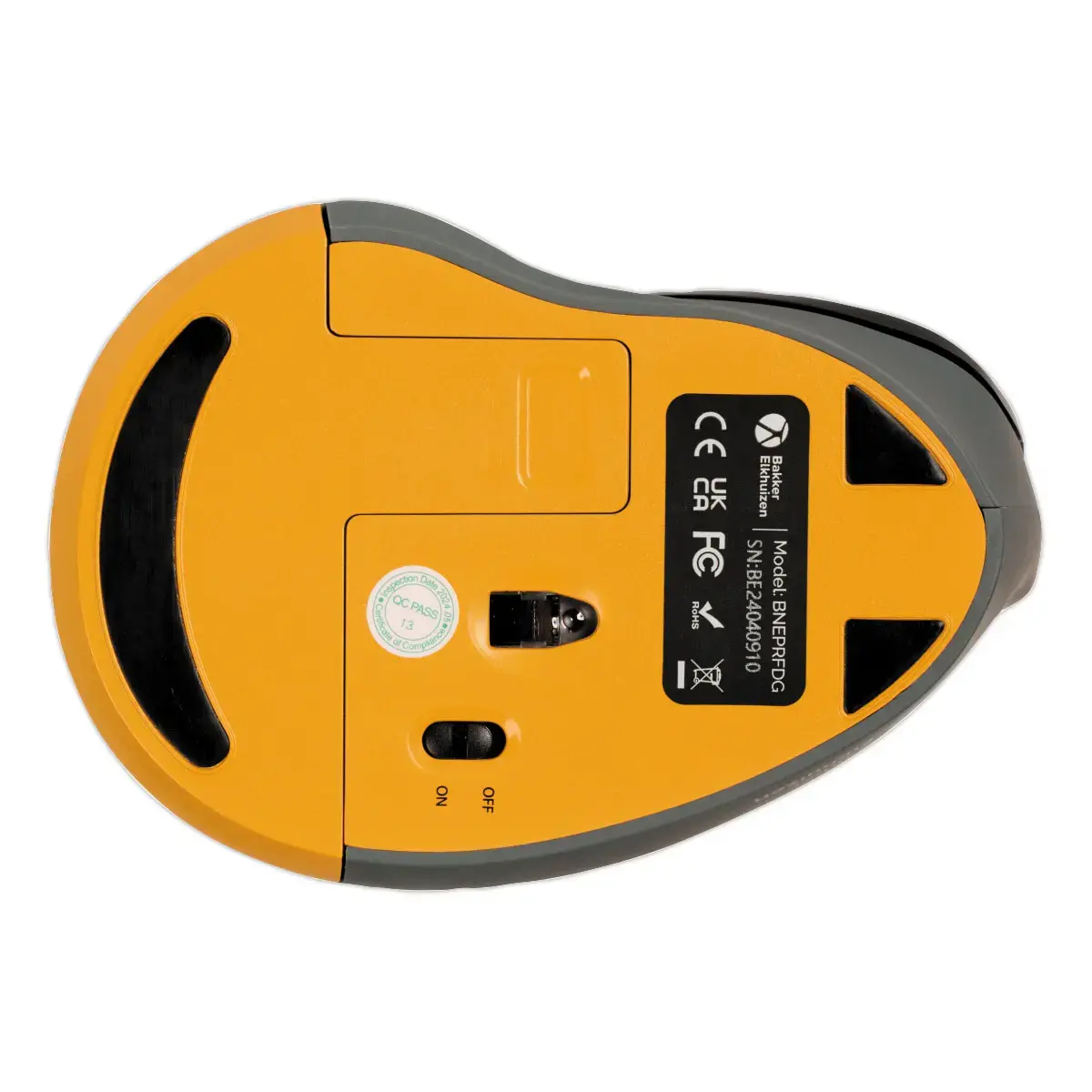 Souris sans fil ergonomique vertical droitier Bakker photo du produit