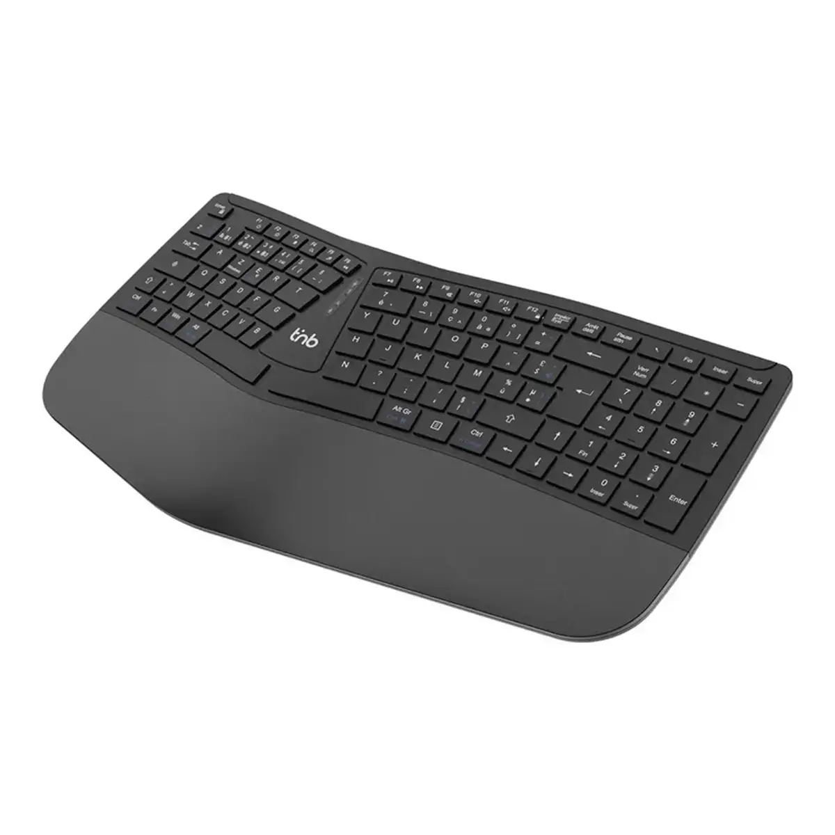 Clavier ergonomique sans fil rechargeable photo du produit