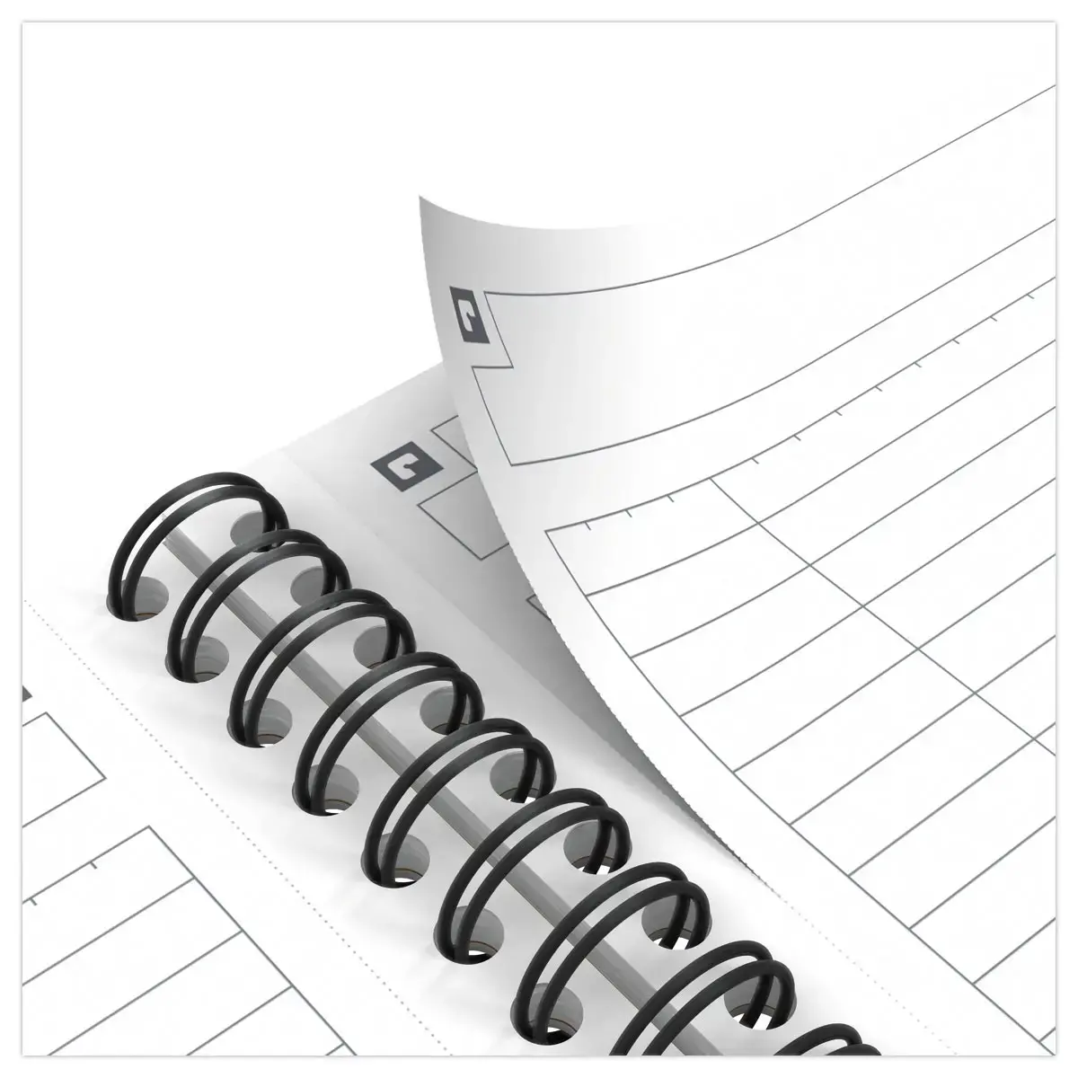 Cahier Notebook International - A5+ - 160 pages - Ligné - Oxford photo du produit