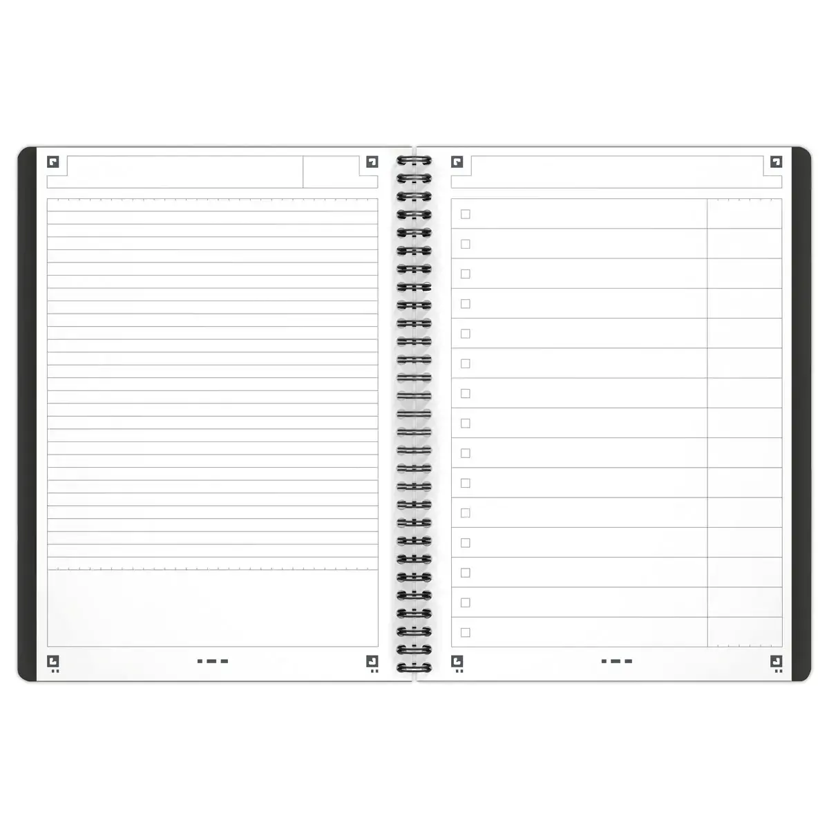 Cahier spirale Task Manager - 19.9 x 25 cm - 160 pages - Oxford photo du produit