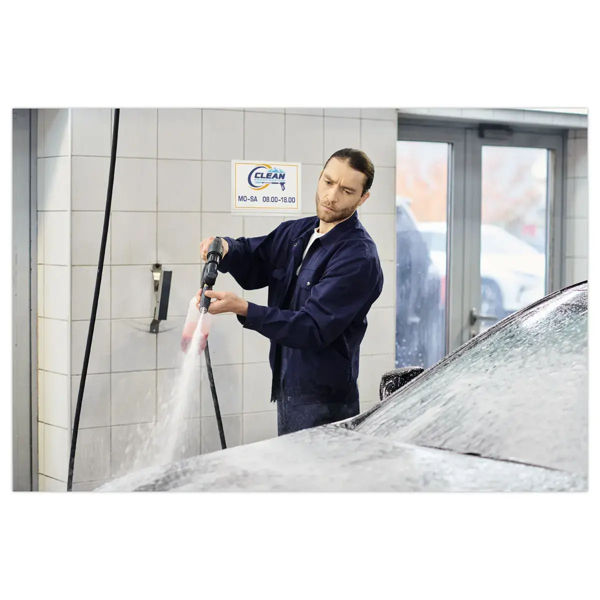 5 Pochettes d'affichage &eacute;tanches - A5 - Fixation adh&eacute;sive - Durable photo du produit