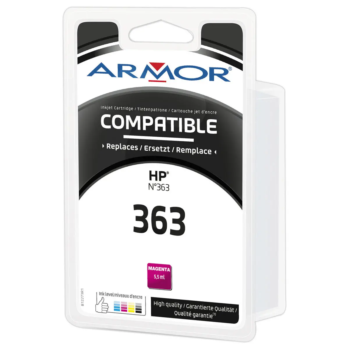 Cartouche d'encre OWA compatible HP 363 magenta photo du produit