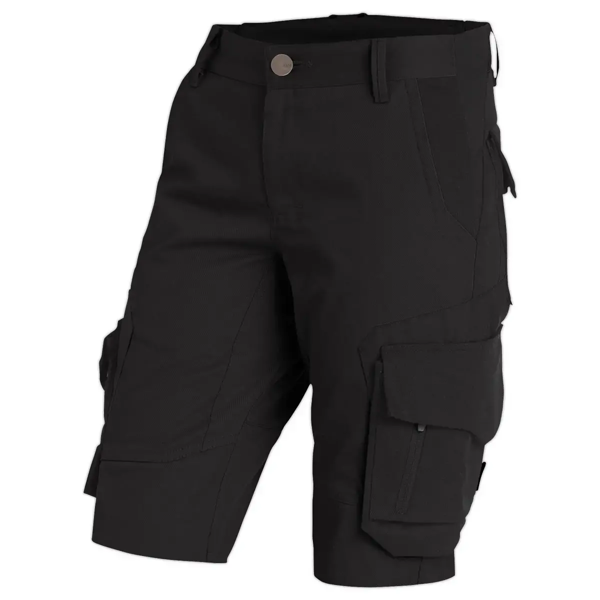 Bermuda de travail multipoches annika pour femme – noir – taille 36 photo du produit