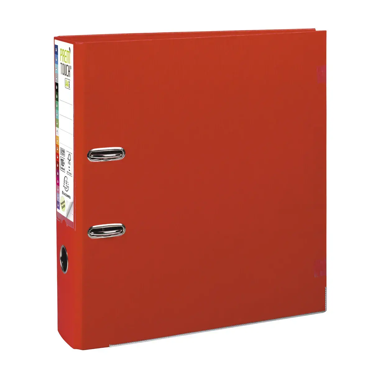 Classeur à levier Prem'Touch - rouge - Exacompta photo du produit