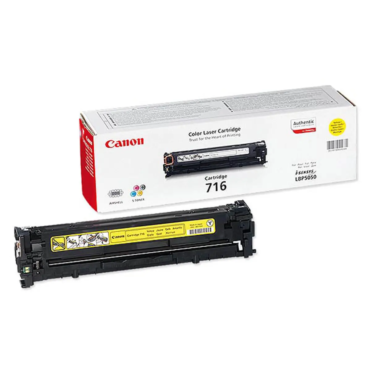 Toner CANON 716Y jaune photo du produit