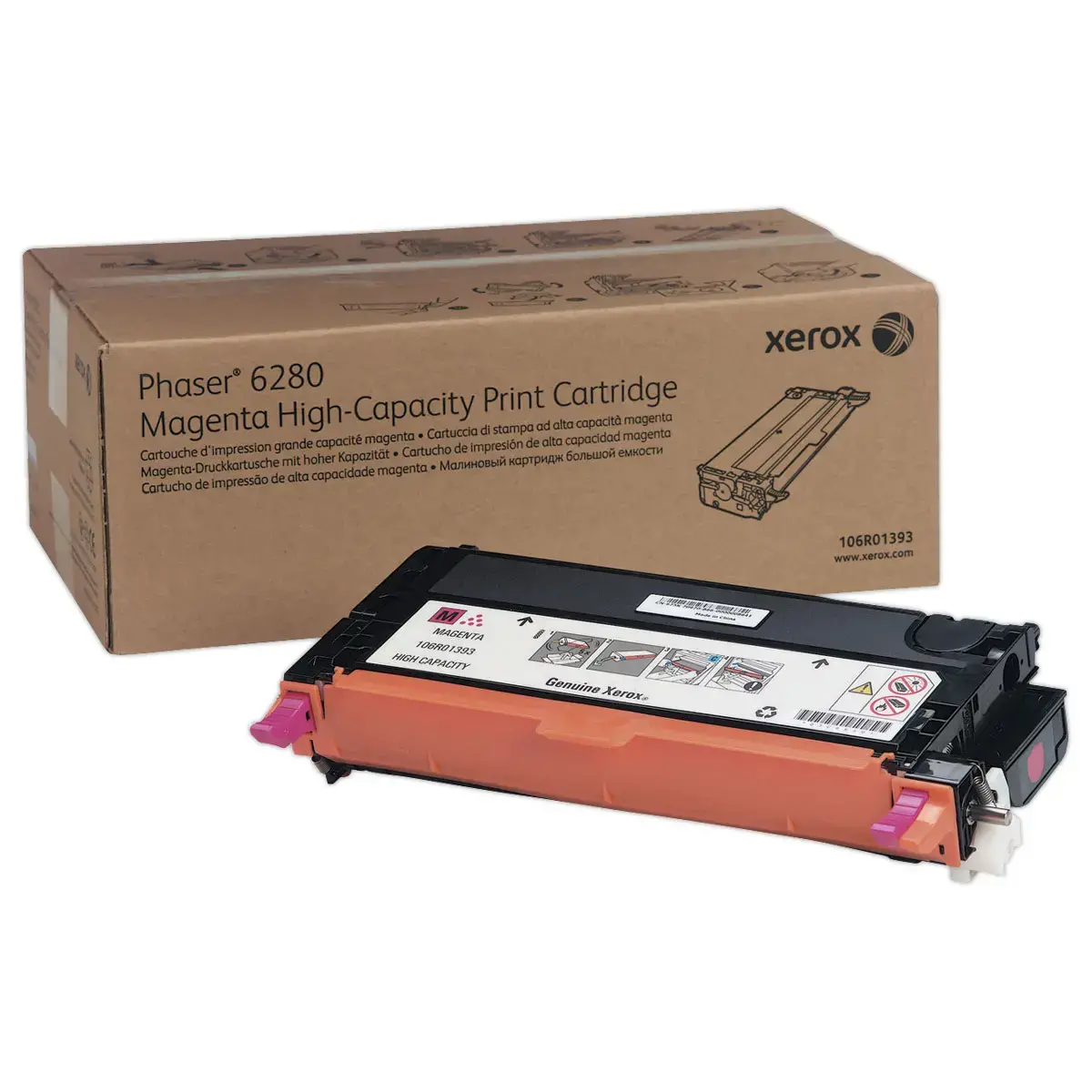 Toner Xerox Phaser 6280 magenta photo du produit