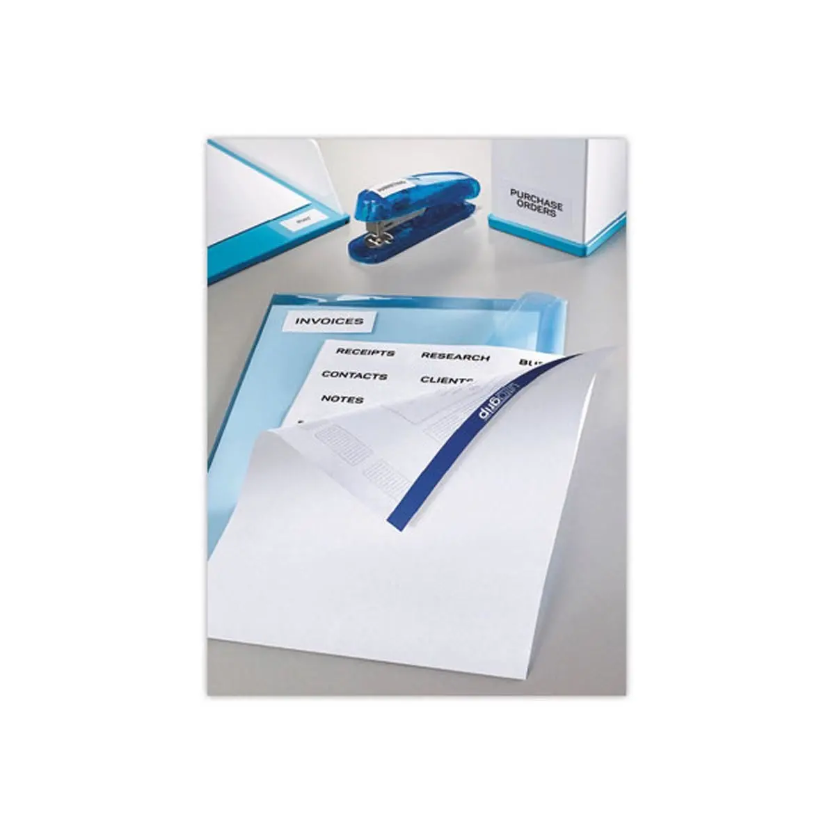 25 Planches de 189 étiquettes blanches enlevables - 25,4x10mm - AVERY photo du produit