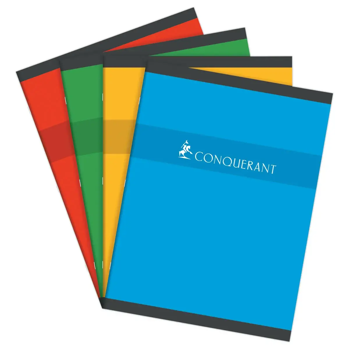 Cahier agraf&eacute; A4+ - 5x5 - 70g - Conquerant photo du produit