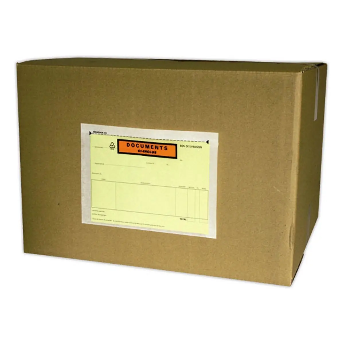 1000 Pochettes adhésives 'Documents ci-inclus' - 228 x 165 mm photo du produit