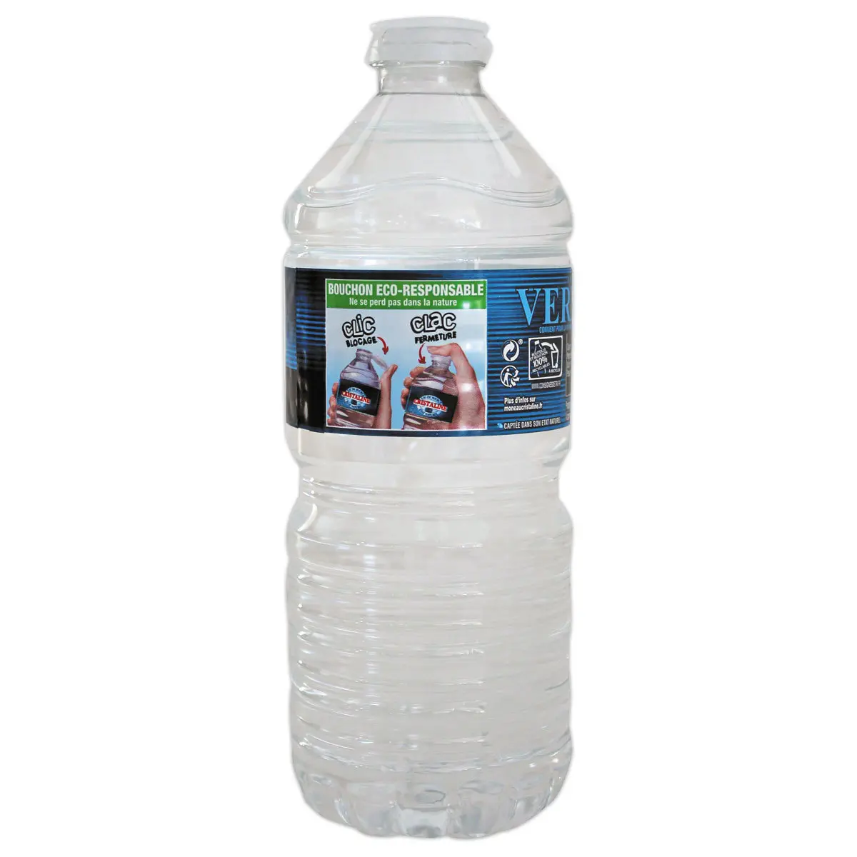 Bouteilles d'eau minérale gazeuse - 50 cl - Pack de 24 - Perrier
