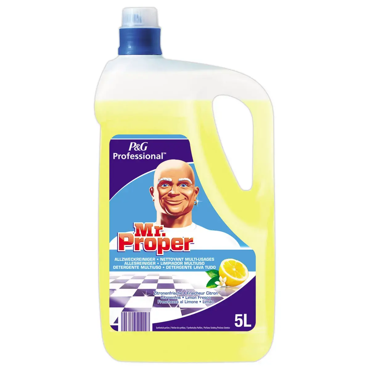 Nettoyant multi-usages - Fra&icirc;cheur Citron - 5L - M. PROPRE PROFESSIONNEL photo du produit