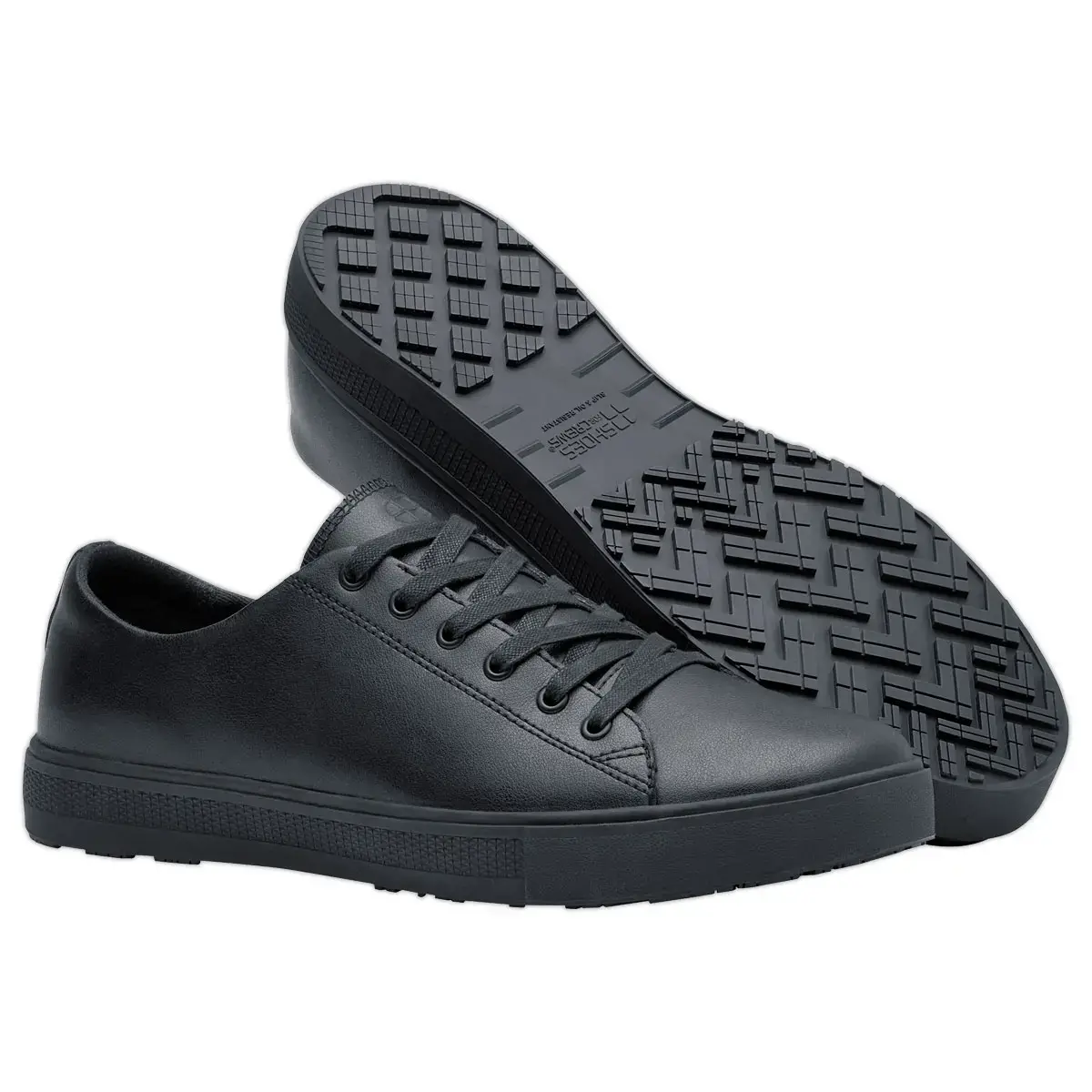 Chaussures de travail antidérapantes old school – noir – taille 46 photo du produit