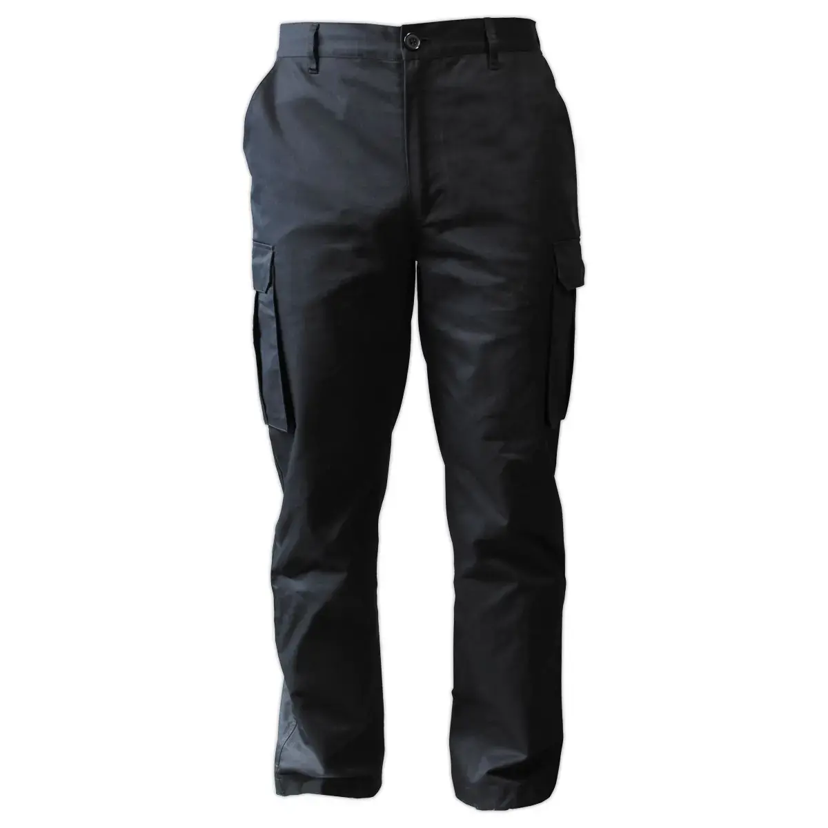 Pantalon multipoche noir homme taille 70 photo du produit