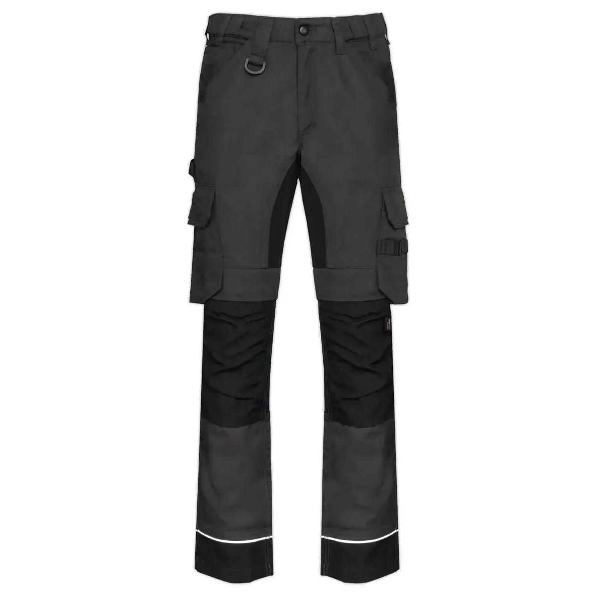 Pantalon de travail homme - Taille 42 - Gris et noir photo du produit