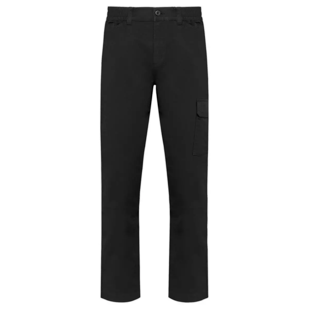Pantalon coton - Stretch - Taille 44 - Noir photo du produit