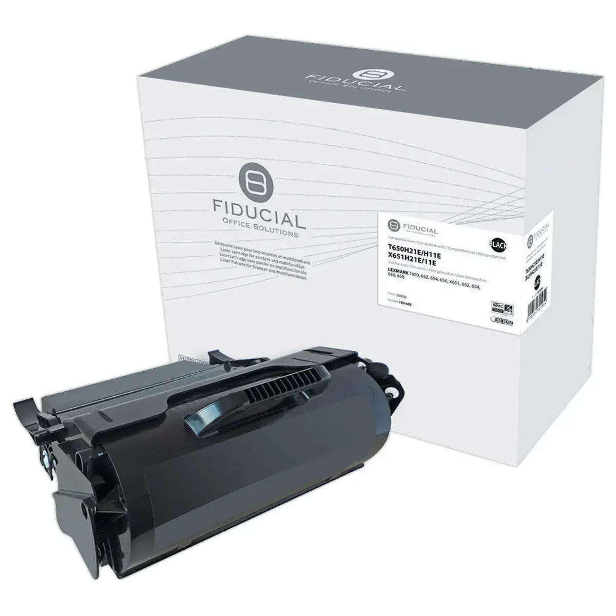 Toner remanufactur&eacute; &eacute;q. Lexmark T650H21E, DELL 593-11046, IBM 39V2511, Toshiba 6B000000475 - Haute capacit&eacute; - Noir photo du produit