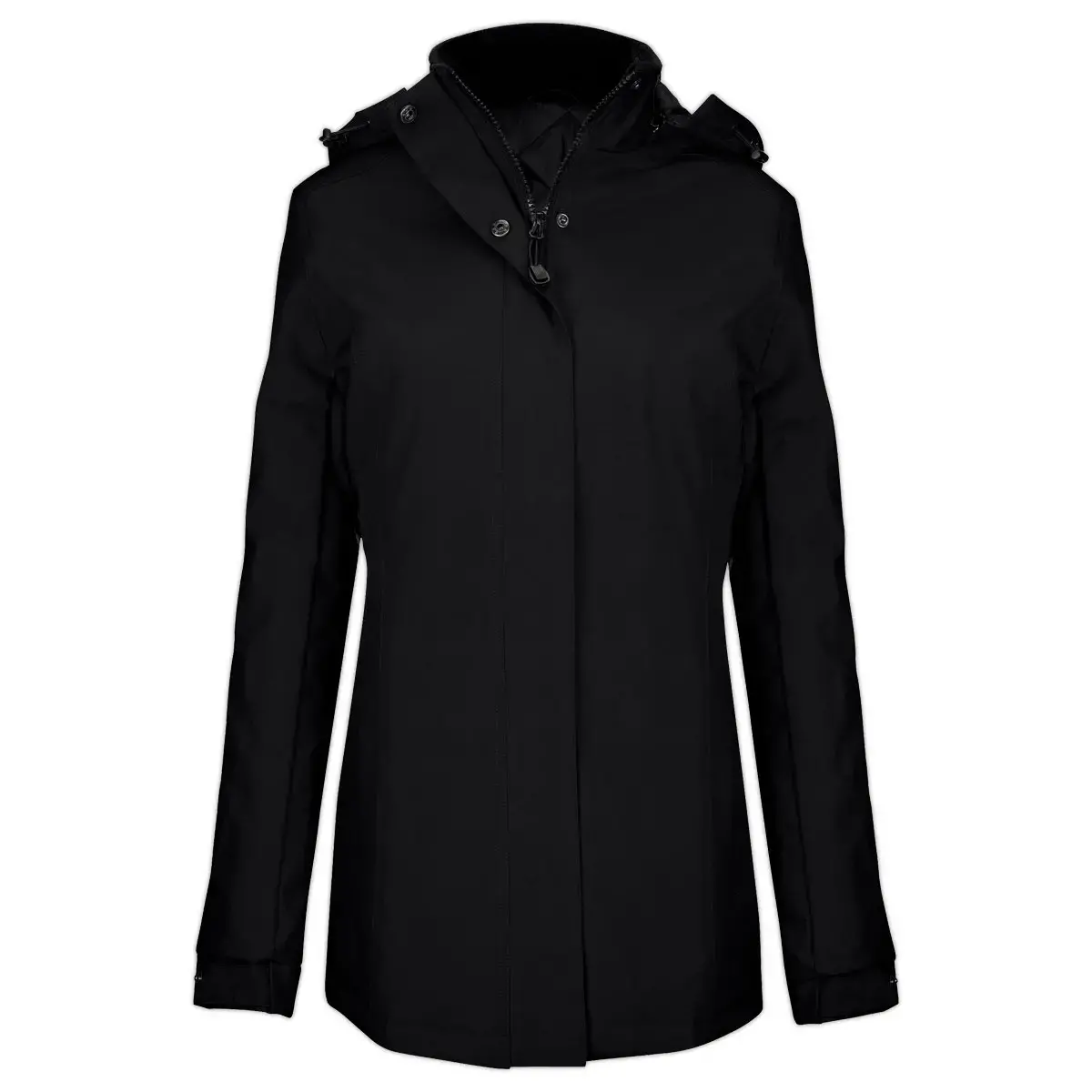 Parka femme noir taille l photo du produit